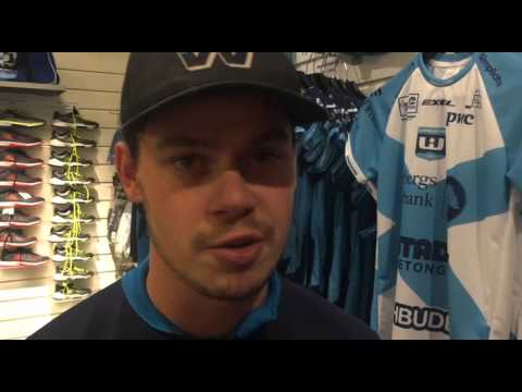 151218 Oscar Lundin inför Karlstad hemma