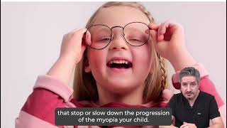 Effective glasses solution for slowing Myopia progressing in children