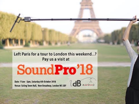 Show Soundpro 2018 : new VDB BOOMPOLES products