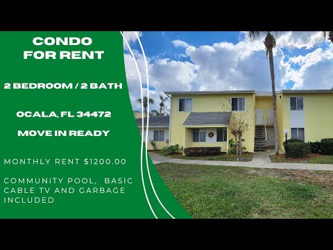 565B Fairways Dr Ocala, FL 34472 Condo for Rent