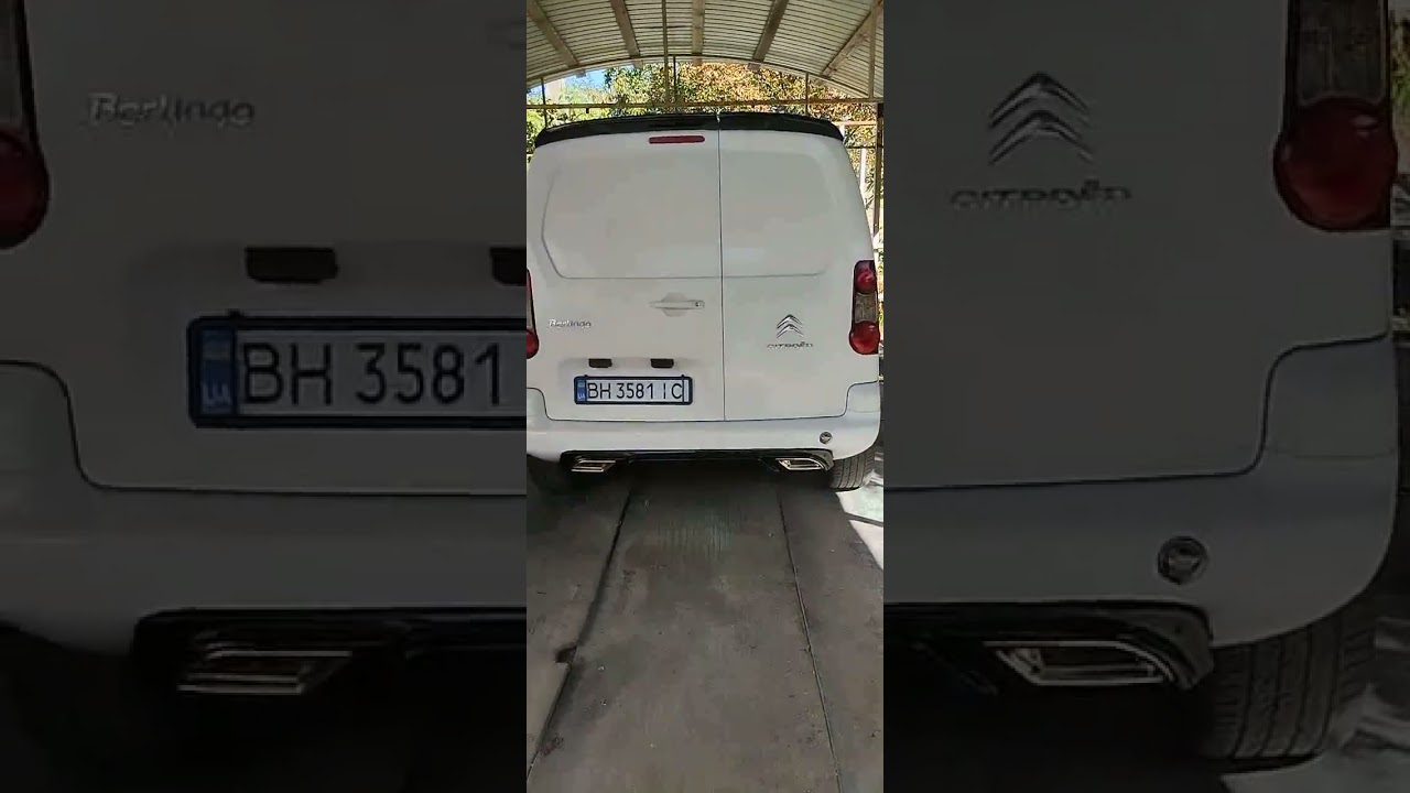 Задний диффузор (под покраску) Video 1