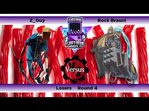 Flynn's Arcade 057 Losers Round 4  - Z_Guy (Faust) Vs Rock Brauni (Goldlewis) Guilty Gear Strive