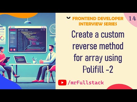 14 Custom Array Reverse Using Javascript Polyfills Unique Method Using Js Splice Pop