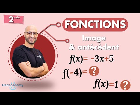 LES FONCTIONS - Image  & Antécédent 3e - 2nde