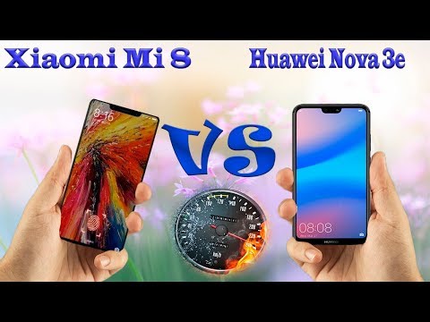 Xiaomi Mi 8 vs Huawei Nova 3e 📱FULL COMPARE📱
