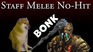 World's First Staff Melee No-Hit Run - Dark Souls 3