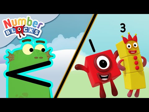 @Numberblocks- The Blockzilla 🦖✨  | Educational | Learn to Count