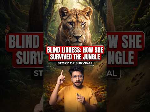 Blind Lioness survived for more than 5 years in jungle