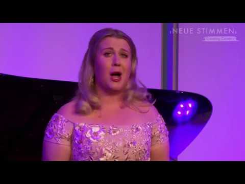 NEUE STIMMEN 2018 - Prizewinners concert: Christina Nilsson sings "O patria mia"