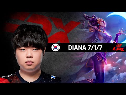Highlights FPX Clid with Diana - LPL Spring 2022