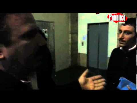 Luca Telese contestato all'Università