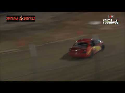 Aug 20 at TWW Cairns Speedway - Buffalo Motors Super Street Sedans NQ Titles heat 4