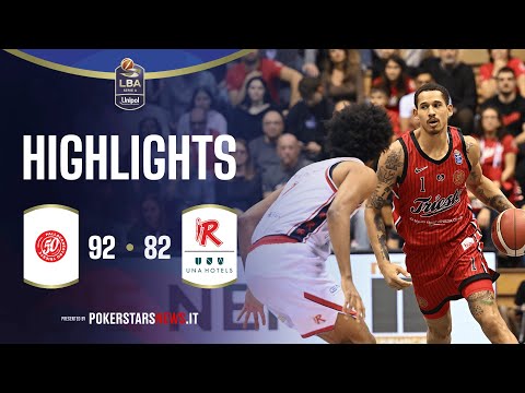 Basketball Trieste - UNA Hotels Reggio Emilia | PokerstarsNews Highlights SerieAUnipol 2025/2026