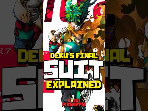 How Does Deku's ARMORED Suit Work...?