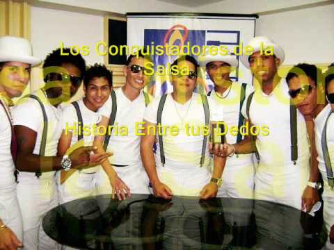 LOS CONQUISTADORES DE LA SALSA - HISTORIA ENTRE TUS DEDOS