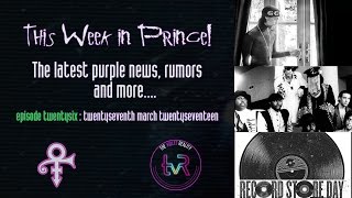 This Week in Prince! #026 - Wrecka Stowz, Bookz & Money