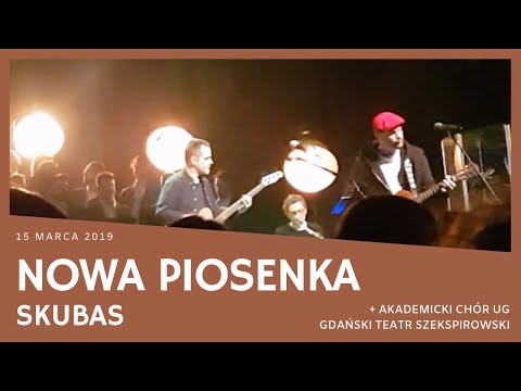 Skubas - nowa piosenka podczas koncertu Mikromusic (Gdańsk, Teatr Szekspirowski, 15.03.2019)