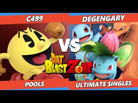 DAT BlastZone 32 - c499 (Pac-Man) Vs. DegenGary (Pokemon Trainer) SSBU Ultimate Tournament