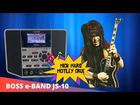 ‼️ How I Create A MICK MARS AND MOTLEY CRUE Guitar Sound with the BOSS eBand JS-10 💥