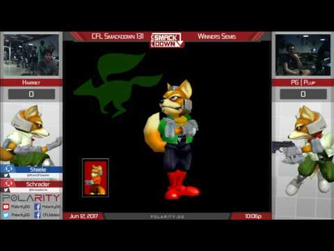 CFL Smackdown 131 Melee - Harriet (Fox) vs Plup (Green) - Winners Semis