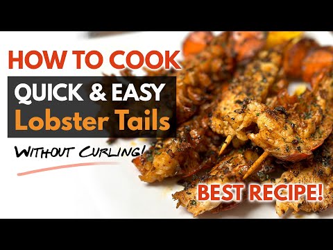 Pan Seared Lobster Tails