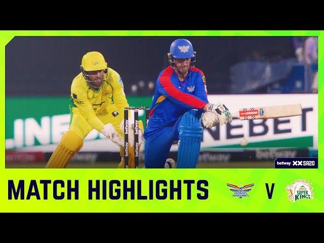 Durban’s Super Giants vs Joburg Super Kings | Match 6 Highlights