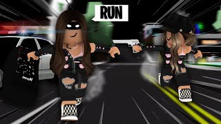 Broke girl robes bank