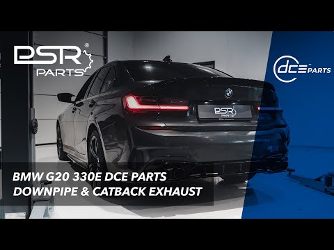 BMW G20 330e || DCE Parts 200 Cell Downpipe & DCE Parts OPF Delete Valvetronic Catback