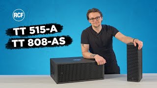 Video thumbnail for RCF TT 515 + TT 808 All-in-One PA Speakers by Leisuretec Distribution Ltd