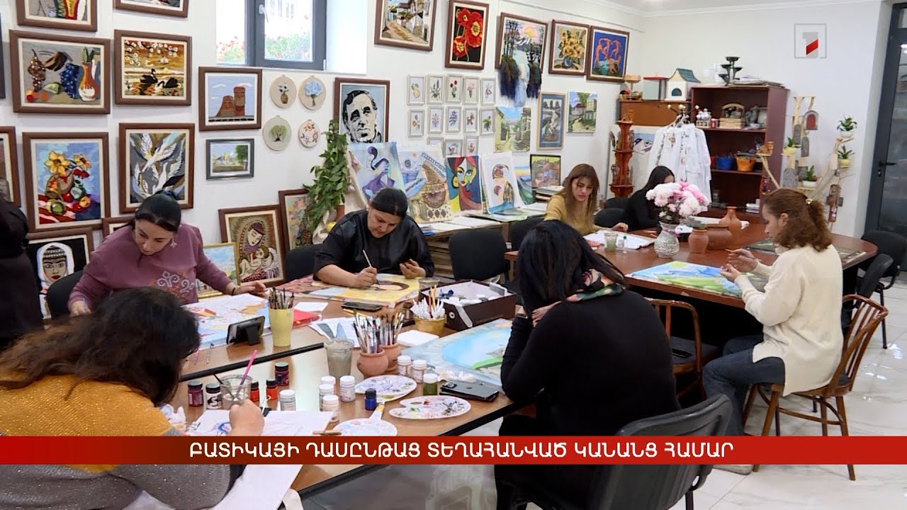 Բատիկայի դասընթաց տեղահանված կանանց համար