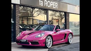 Porsche Boxster 718   Registered:2023(73)