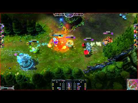 League Of Legends: Dr. Mundo Support Awesome First Kill: Triple Kill