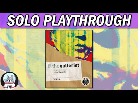 The Gallerist - Solo Playthrough