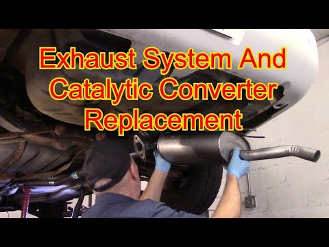 Replace The Exhaust System And Catalytic Converter 1995- 2005 Honda Civic