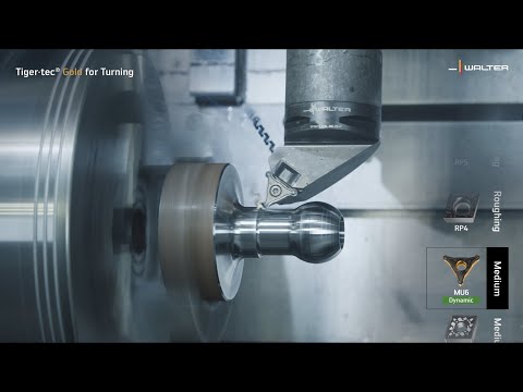 TIGER·TEC® GOLD TURNING GRADES WPP10G, WPP20G, WPP30G - Powerful in steel and against wear.