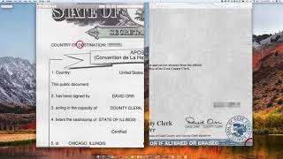 How to Apostille an Illinois Marriage Certificate