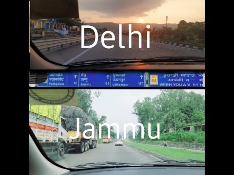 Unlock 4.0| Delhi to Jammu by road| Jammu Da banda| Part 1