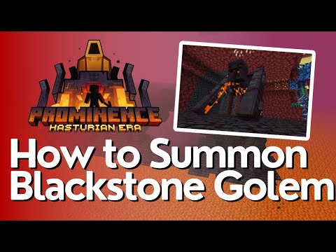 How to Summon the Blackstone Golem in Prominence 2