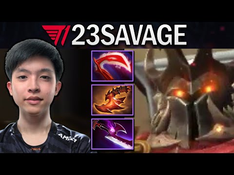 T1.23SAVAGE WRAITH KING WITH DESO-SILVEREDGE - DOTA 2 7.30 GMAEPLAY
