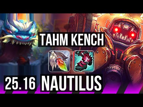 TAHM KENCH & Yunara vs NAUTILUS & Kalista (SUP) | 2/1/8 | KR Master | 25.16