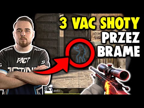 MINISE 3 VAC SHOTY PRZEZ BRAME NA DUŚCIE!!! 3 KILLE 1 STRZAŁEM, AGO VS SPROUT - CSGO BEST MOMENTS
