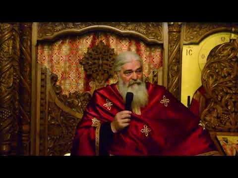 The Word of Father Calistrat at the Sacrament of the Holy Unction at the Rebra-Parva Monastery.