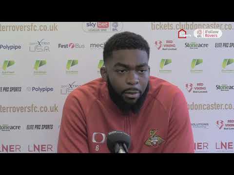 Ro-Shaun Williams speaks to the media