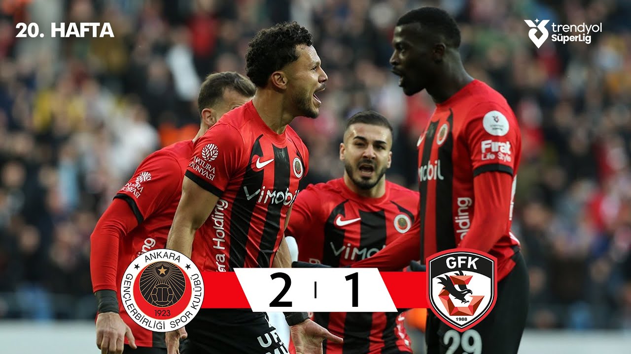 Gençlerbirliği vs Gaziantep FK Highlights