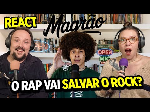 OPEN MIC BRASIL #3 ‪ ‪@magrao.97‬ - Medley 2025 - CASAL REACT