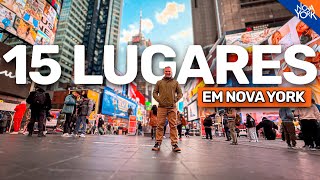 15 lugares IMPERDÍVEIS para conhecer em Nova York em 2025