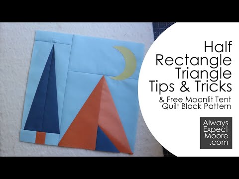 Half Rectangle Triangle Tips and Tricks