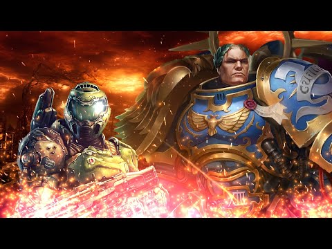 VS idea:Roboute Guilliman vs The Doomslayer(Warhammer vs Doom)