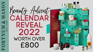 BEAUTY ADVENT CALENDAR Fortnum and Mason | Luxury Christmas Advent Calendar | JOS ATKIN