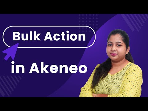 How to Perform Bulk Action in Akeneo PIM